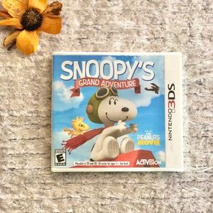 New with tag SNOOPY’S GREAT ADVENTURE NINTENDO 3DS